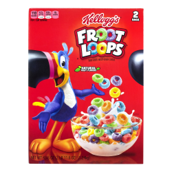 Kelloggs Froot Loops Cereal 43.6 Oz Box - Office Depot