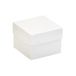 Partners Brand White Deluxe Gift Box Bottoms 4 x 4 x 3 ...