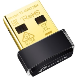 TP-Link® N150 Wireless Wi-Fi Nano USB Adapter, TL-WN725N