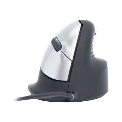 R Go Wired Large Vertical Ergonomic Mouse Black - Office Depot