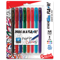 EnerGel Flash Liquid Gel Stick Pens 