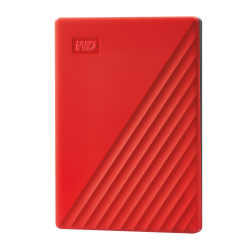 Western Digital My Passport&trade; Portable HDD, 2TB, Red