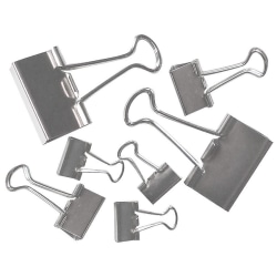 binder clips with words