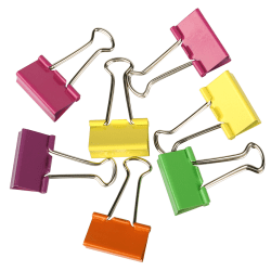 fashion binder clips