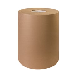 large roll of brown kraft paper