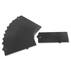 Lateral Files Divider Kit 10bx Black Office Depot