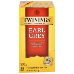 Twinings® Earl Grey Tea Bags, 1.76 oz, 25/Box
