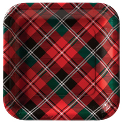 holiday paper plates