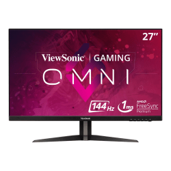 Viewsonic Vx2768 2kp Mhd 27 Wqhd Led Gaming Lcd Monitor 169 27 Class Superclear Ips 2560 X 1440 1 07 Billion Colors Freesync Premium 350 Nit 1 Ms Mprt 144 Hz Refresh Rate Hdmi Displayport Office Depot