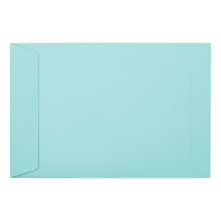 LUX #6 1/2 Open-End Envelopes, Peel &amp; Press Closure, Seafoam, Pack Of 500