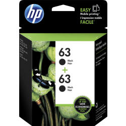 office depot hp 63 black ink