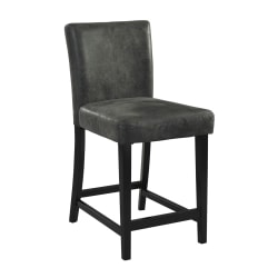 Linon Home Decor Products Baker 24 Counter Stool Blackcharcoal Office Depot Get free shipping on qualified linon home decor bar stools or buy online pick up in store today in the furniture department. linon home decor products baker 24 counter stool black charcoal item 586452