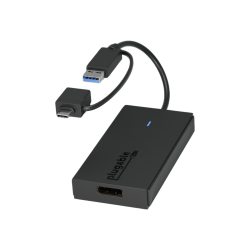 Plugable - Graphics card - SM768 - USB-C / USB-A - DisplayPort