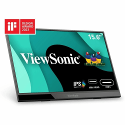 ViewSonic VX1655 15.6&quot; 1080p FHD Portable LED IPS Monitor