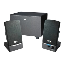 cyber acoustics 2.1 speaker system
