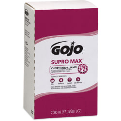 Gojo Supro Max Hand Cleaner Cherry Scent 2.11 quart Adhesive