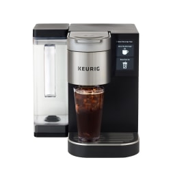 Keurig® K-2550® Single-Serve Commercial K-Cup® Pod Coffee Maker With 110oz Water Reservoir Bundle, Black/Silver