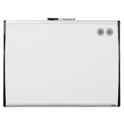 quartet erase magnetic dry frame steel silver