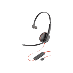 Plantronics® Blackwire® C3210 USB Headset, Black