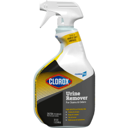 CloroxPro Urine Remover for Stains and Odors Spray, 32 Ounces (31036)