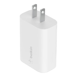 Belkin 25-Watt USB-C Wall Charger With PPS, White