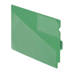 Esselte Recycled Colored Vinyl Out Guides 1 Printed Tabs Message Out 12 8 Divider Width X 9 50 Divider Length Green Vinyl Divider 50 Box Office Depot