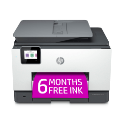 HP OfficeJet Pro 9025e Wireless All-in-One Color Printer with 6 months Free Ink with  HP+ (1G5M0A)