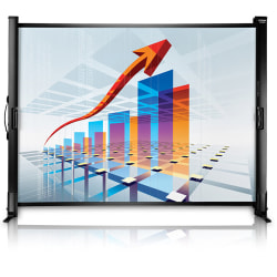 Epson® ES1000 Ultraportable Tabletop Projection Screen