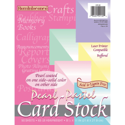 Pacon Card Stock Letter Paper Size 65 Lb Assorted Colors - Office Depot
