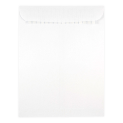 JAM Paper® Open-End Envelopes, 9" x 12", Peel & Seal Closure, White, Pack Of 50 Envelopes