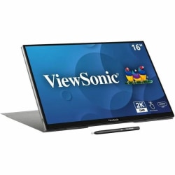 ViewSonic TD1656 2K 16 Inch WQXGA 1600p IPS Touchscreen Portable