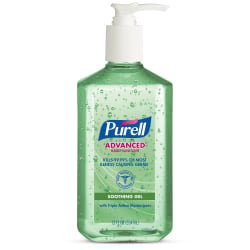 PURELL® Advanced Hand Sanitizer Soothing Gel, Fresh Scent, 12 fl oz Pump Bottle