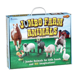 learning resources jumbo farm animals