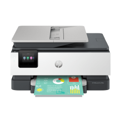 HP Officejet Pro 8125e Wired &amp; Wireless Inkjet Multifunction Printer - Color - Light Cement - Copier/Fax/Printer/Scanner - 405T6AB1H