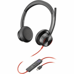 plantronics wired headset with mic