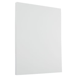 JAM Paper® Strathmore Paper, Bright White Laid, Letter (8.5" x 11"), 100 Sheets Per Pack