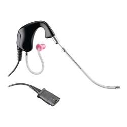 Plantronics® StarSet H31CD Over-The-Ear Earset, Black/Silver