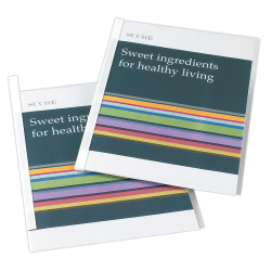 Office Depot Brand Sliding Bar Report Covers Clearwhite Pack Of 50 Office Depot