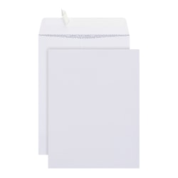 Office Depot Brand Clean Seal Catalog Envelopes 9 X 12 White With Security Tint Pack Of 100 Office Depot
