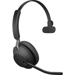 Jabra Evolve2 65 MS Mono Headset on ear convertible Bluetooth wireless ...