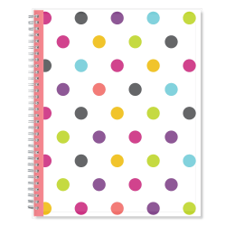 Teacher Lesson Planner BS Teacher Dots CYO 8.5x11 AY26&ndash;27