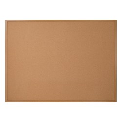 Office Depot Brand Cork Bulletin Board 36 X 48 Wood Frame With Light Oak Finish Office Depot