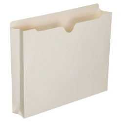 SKILCRAFT Manila Double Ply Tab Expanding File Jackets 2 Expansion ...