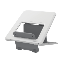 Fellowes Breyta Laptop Stand 9-1/4"W x 10-1/2"D x 1/2"H White, 0.50"H x 9.20"W x 10.50"D, White, For Notebook