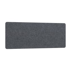 Bush Business Furniture Hustle Tackboard, for 48-inch Cubicle Desk, Standard Delivery, Cool Charcoal