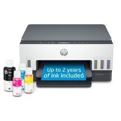 HP Smart Tank 6001 Wireless All-In-One Cartridge-Free Ink Tank Color Printer with Up to 2 Years of Ink Included (2H0B9A)