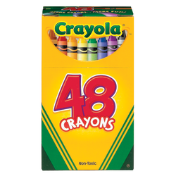 Crayola Crayons Top Box, 48 Count