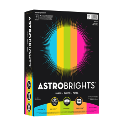 Photo 1 of Astrobrights 99608: Color Paper -Bright Assortment, 24lb, 8.5 x 11