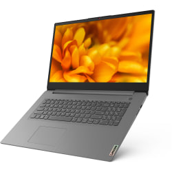 Lenovo® IdeaPad 3i Laptop, 17.3&quot; Screen, Intel® Core&trade; i3, 8GB Memory, 256GB Solid State Drive, Wi-Fi 6, Windows® 11, 82RL0007US