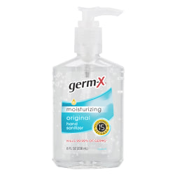 GERM X Original Hand Sanitizer 8 Oz Pump - Office Depot